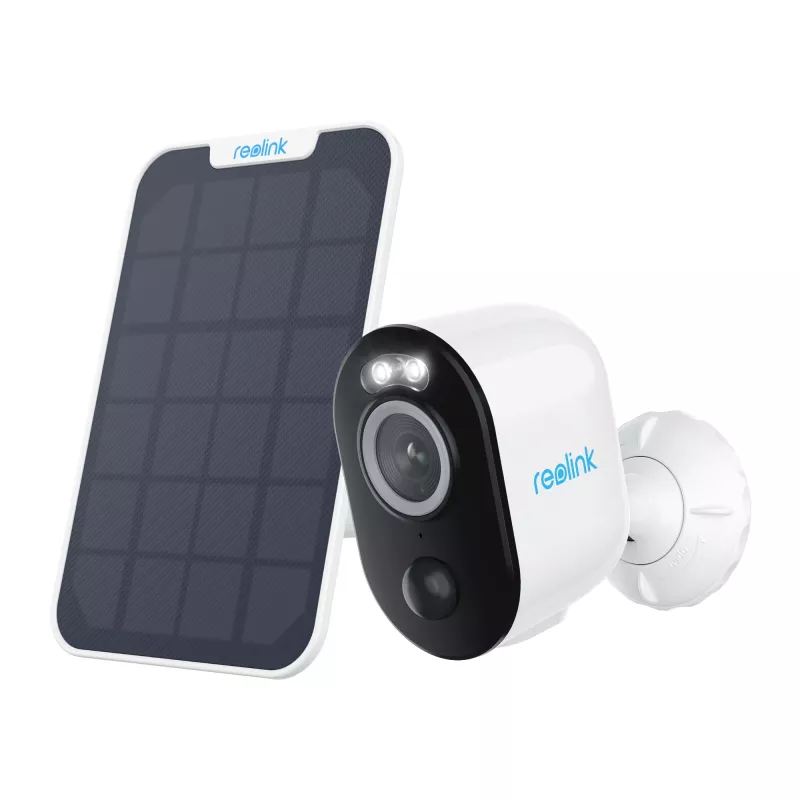 Reolink Argus Series B330 - 5MP zewnętrzna kamera bateryjna, detekcja osób/pojazdów, kolorowe widzenie nocne, Wi-Fi 5/2,4 GHz