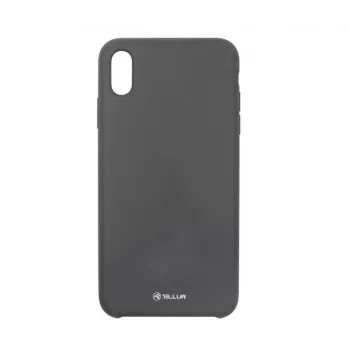 Etui na telefon Tellur Liquid Silicone do iPhone XS Max — czarne
