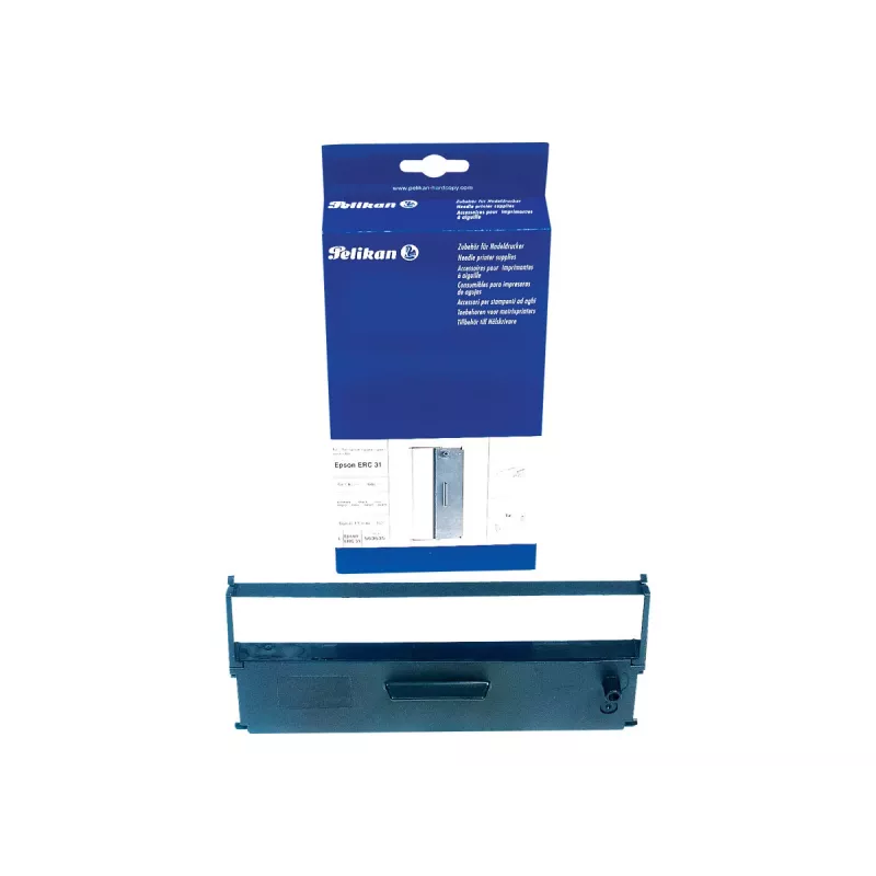Tasiemka Pelikan Czarna - 13 mm x 13 m - do Epson TM H5000II