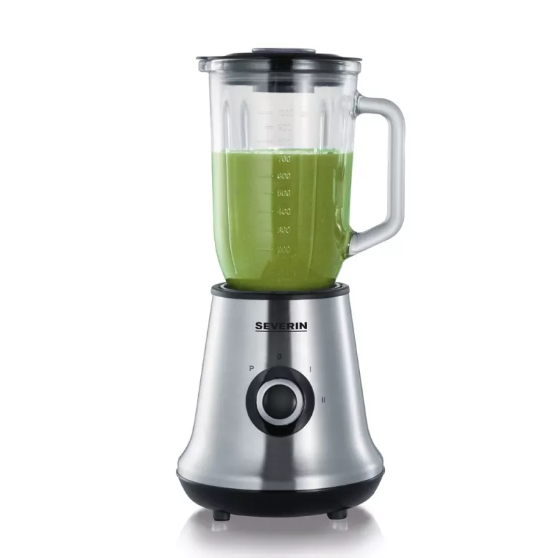 Blender stołowy Severin SM 3734 Czarny - Stal nierdzewna 1l 500W Mikser (SM 3734)