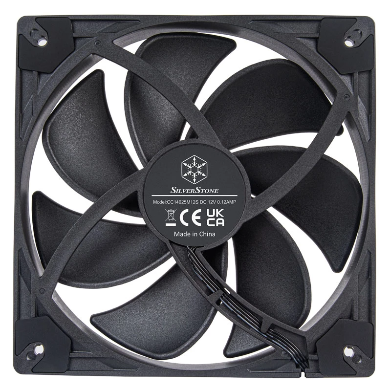 SilverStone VISTA SST-VS140B 140 mm PWM wentylator obudowy - czarny