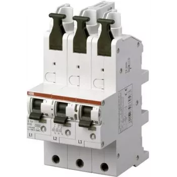 ABB S751/3-E63 - 230/400 V - 50/60 Hz - -25 - 55 °C - -40 - 70 °C - 81 mm - 116 mm (2CDS781001R4632)