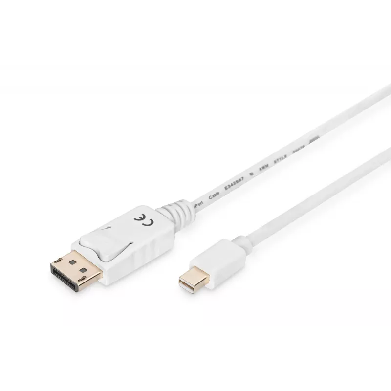 Kabel połączeniowy DisplayPort Digitus AK-340102-010-W