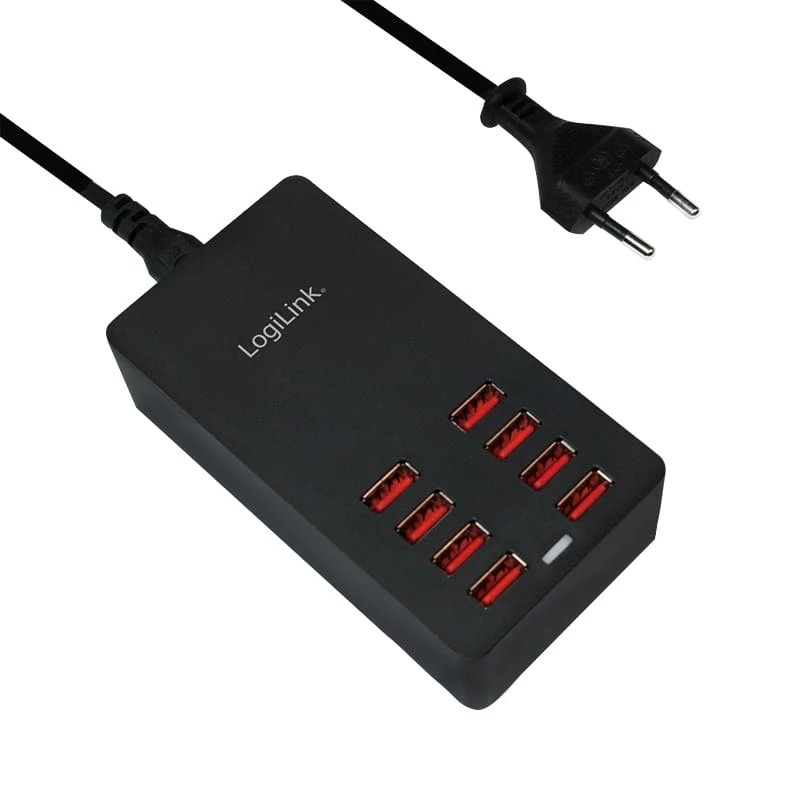 Ładowarka wewnętrzna LogiLink PA0140 Uniwersalna Czarna