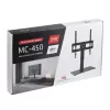 Stojak pod telewizor MACLEAN MC-450 do telewizorów 32–65 cali, maks. obciążenie 40 kg, VESA do 400×400, na biurko/stół