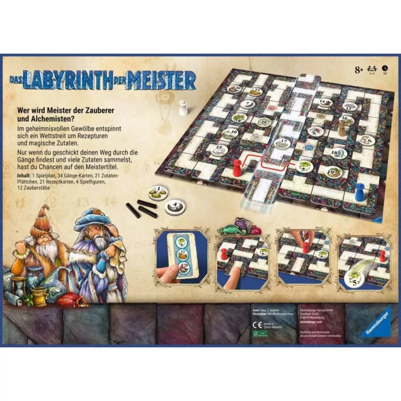 Labyrinth der Meister, gra planszowa