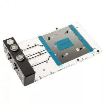 Backplate BitsPower X-TEND active dla RTX 4090 FE — wykończenie akrylowe (BP-VG4090FE-BKP)