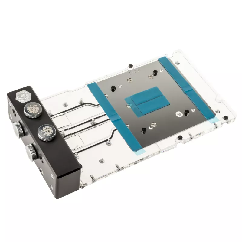 Backplate BitsPower X-TEND active dla RTX 4090 FE — wykończenie akrylowe (BP-VG4090FE-BKP)