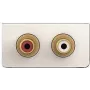 Audio 2xCinch panel KIND Konnect design 7454000510 z wiązką kablową