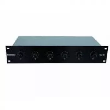 Mikser strefowy audio Omnitronic ELA 6S-Zonen LS-Regler 30W — 6-strefowy kontroler głośników, moc 30 W
