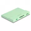Czytnik kart DeLOCK 91015 USB 3.2 Gen 1 Typ-A/Typ-C miętowy