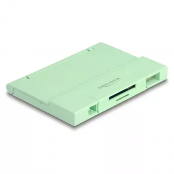 Czytnik kart DeLOCK 91015 USB 3.2 Gen 1 Typ-A/Typ-C miętowy