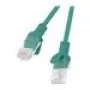 Kabel krosowy sieciowy LANBERG Cat5e U/UTP, RJ-45–RJ-45, 30 m, zielony
