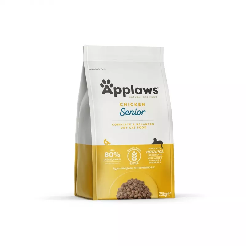 APPLAWS Senior Chicken - sucha karma dla kota - 7,5kg