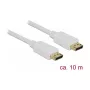 Kabel DisplayPort DeLOCK 84863 10 m Biały