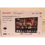 Smart TV Sharp 43HR7265E 43 cale (108 cm) 4K UHD LED, Google TV, Wi‑Fi, HDMI/USB/RJ45 — Czarny — Uszkodzone opakowanie