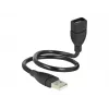 Kabel USB DeLOCK 35cm USB 2.0 83498 Czarny