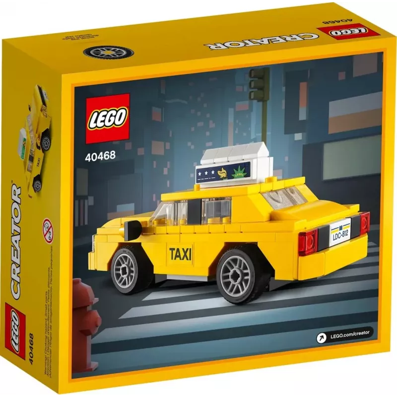 LEGO CREATOR 40468 żółty Taxi