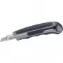Nóż tapicerski KWB 014009 z wymiennymi ostrzami 9 mm, rękojeść metalowo-plastikowa
