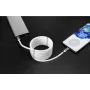 Przewód USB Renkforce USB 2.0 Wtyk USB-C™, Wtyk USB-C™ 2,00 m Biały Złocone styki wtyku (TO-6886785)