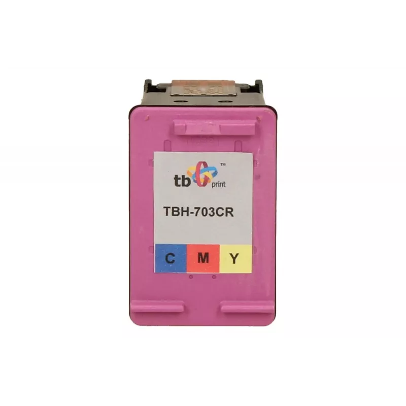 Tusz HP DJ D730/F735 kolorowy regenerowany TBH-703CR (HP nr 703 CD888AE)