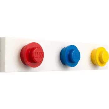 Uchwyt ścienny do ekspozycji LEGO od room copenhagen model 41110001 w kolorze czerwonym/niebieskim/żółtym