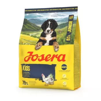 Sucha karma dla szczeniąt JOSERA Junior Food 3 kg — kompletny granulat o zbilansowanych składnikach odżywczych