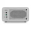Radio stołowe Sangean DDR-7 Glacier srebrny z cyfrowym tunerem i Bluetooth