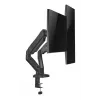 Ramie do monitora up up Economical Interactive Counterbalance Dual Monitor Arm matowa czerń VESA 75x75/100x100