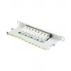 Good Connections Patchpanel 10Cat. 6 8-P. 0,5 HE lichtgr.