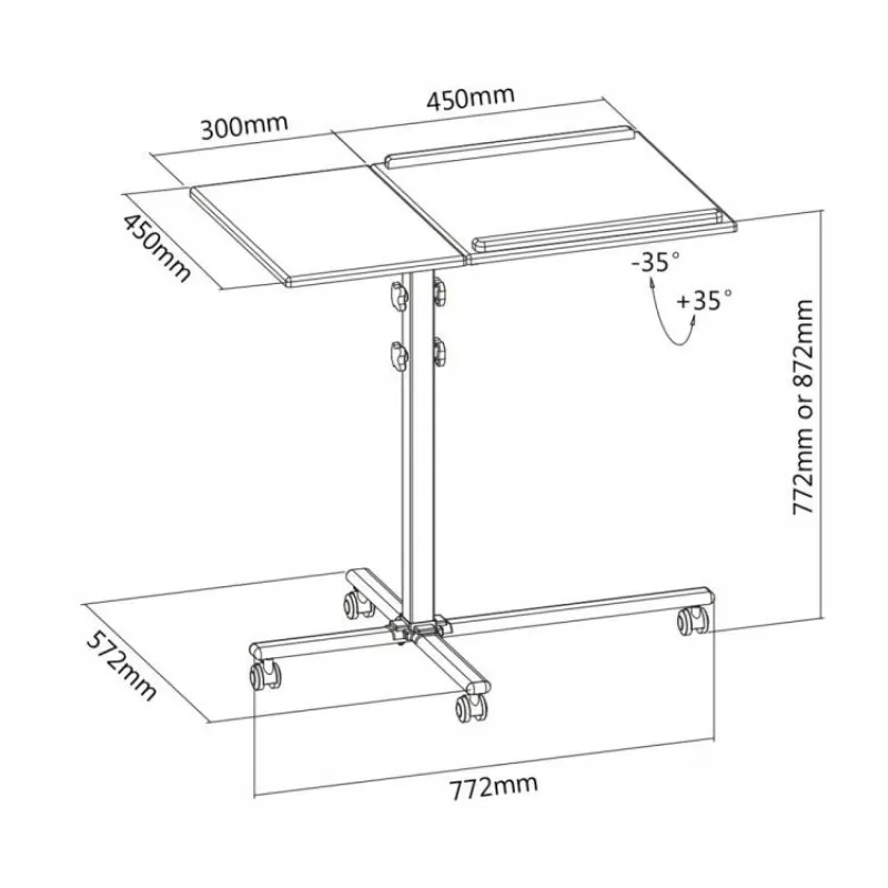 Podstawa pod projektor Sbox PFS-2