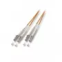 Tecline exertis Connect - Kabel krosowy - LC wielomodowy (M) – LC wielomodowy (M) - 3 m - światłowód - 50/125 mikrometra - OM2 - pomarańczowy (85303)