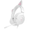 Zestaw słuchawkowy Razer Kraken Kitty V3 X — gamingowy zestaw słuchawkowy z podświetleniem RGB, lekką konstrukcją, wbudowanym mikrofonem