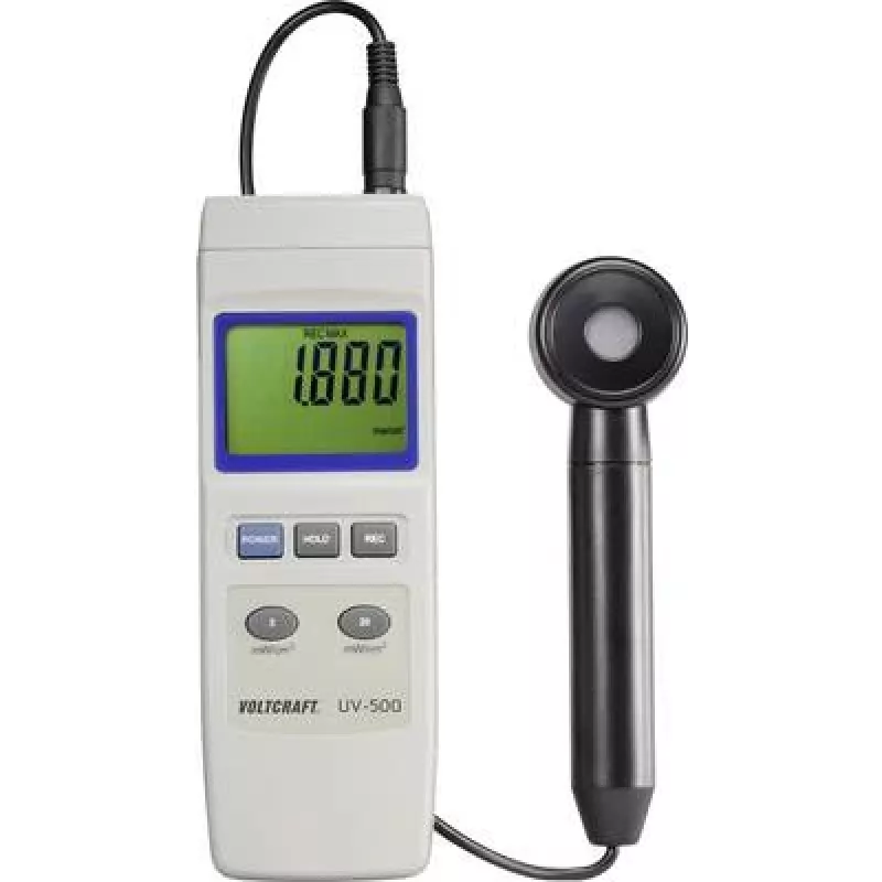 VOLTCRAFT UV-500 Miernik UV 0,002 - 19,99 mW/cm² (VC-8330305)