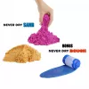 Kinetic sand Wonder Factory Never Dry Sand Bag, pomarańczowy czerwony