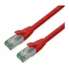 ROLINE RM kabel krosowy Cat.6A S/FTP (PiMF), Czerwony, 1 m