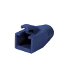 Logilink | Osłona odciążająca wtyku RJ45, 8,0 mm (50 szt.) | MP0035B | Niebieska
