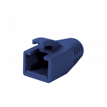 Logilink | Osłona odciążająca wtyku RJ45, 8,0 mm (50 szt.) | MP0035B | Niebieska