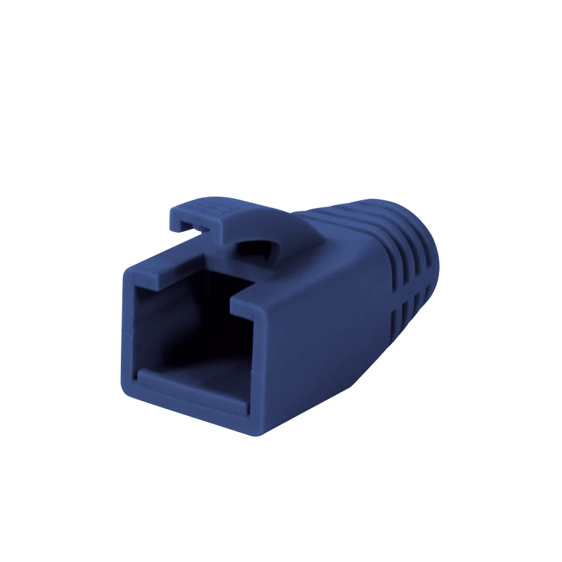 Logilink | Osłona odciążająca wtyku RJ45, 8,0 mm (50 szt.) | MP0035B | Niebieska