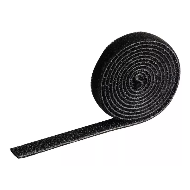Opaska zaciskowa Durable Cavoline Grip 10 Rzep Czarny