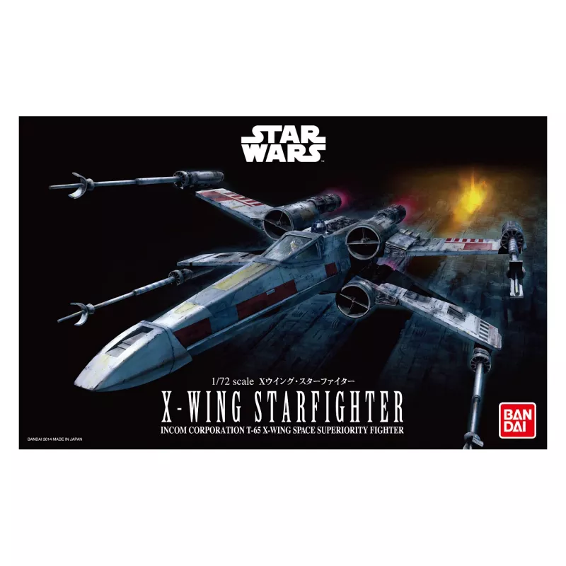 Zestaw do montażu modelu wahadłowca REVELL skala 1:72 — X-Wing Starfighter, długość 100 mm