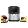 Frytkownica beztłuszczowa Rommelsbacher FRH 1500 — 5 L, 1500 W, stal nierdzewna/czarny