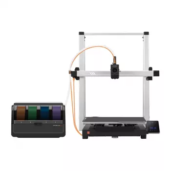 Drukarka 3D AnyCubic Kobra 3 Max Combo — pole robocze 420×420×500 mm, PETG/PLA, maks. temp. dyszy 300°C, stół 90°C, Wi‑Fi