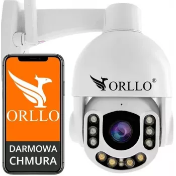 Orllo Z7 Pro zewnętrzna obrotowa kamera GSM 4MPx IP