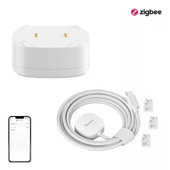 Czujnik wycieku wody Sonoff SNZB-05P Zigbee 3.0 — bezprzewodowy detektor wilgoci i zalania