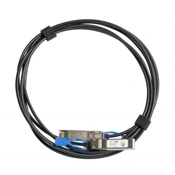 Kabel sieciowy MikroTik XS+DA0003 SFP/SFP+/SFP28 InfiniBand 3m Czarny