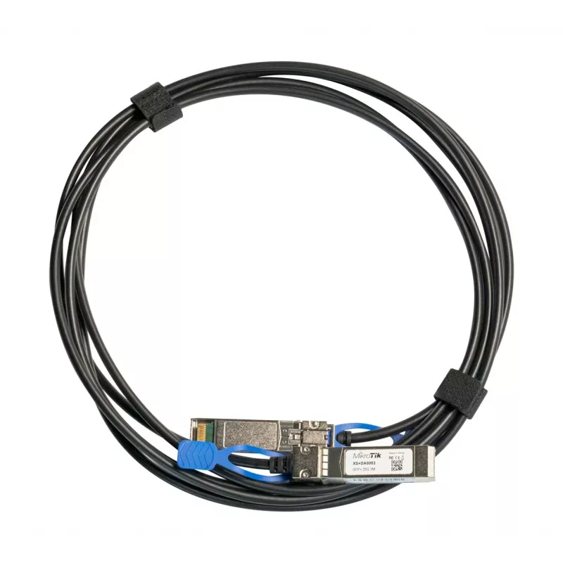 Kabel sieciowy MikroTik XS+DA0003 SFP/SFP+/SFP28 InfiniBand 3m Czarny