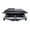 Grill stołowy Steba RC 4 Plus Deluxe Chrome Czarny 622300