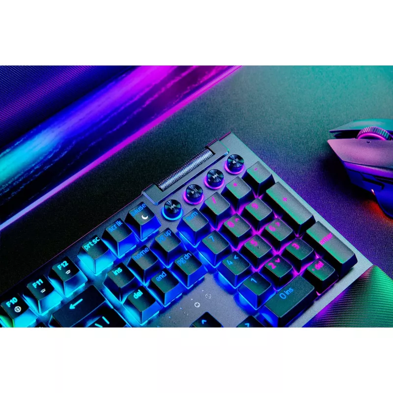 Razer CzarnyWidow V4 Pro klawiatura Gaming USB QWERTZ German Czarny