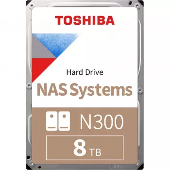 Dysk HDD Toshiba N300 8 TB 3,5 cala Serial ATA III